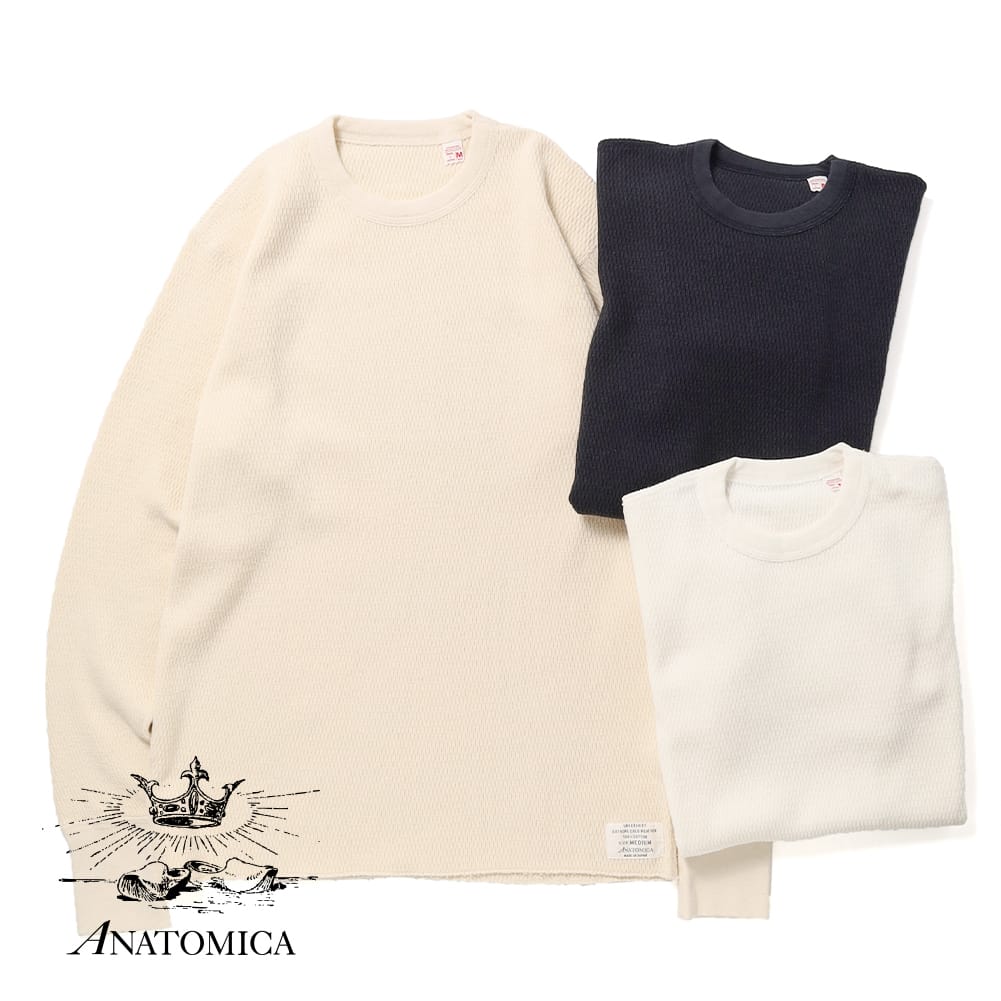 楽天市場】【返品交換送料無料】ANATOMICA（アナトミカ）THERMAL SHIRT