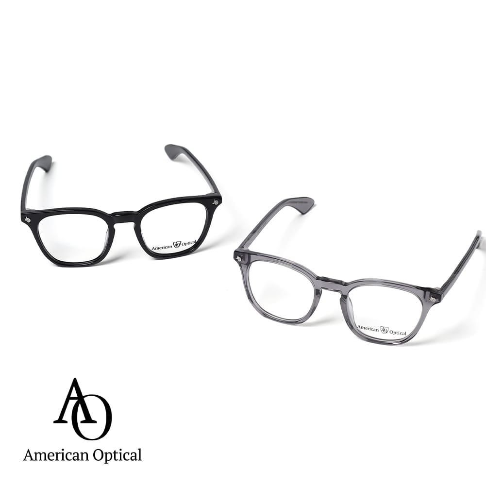 【P10倍】【返品交換送料無料】American Optical（アメリカン オプティカル）Explorer（エクスプローラー）アイウェア ウェリントン 眼鏡 メガネ メガネフレーム サングラス 復刻 アメリカ製｜MOONLOID