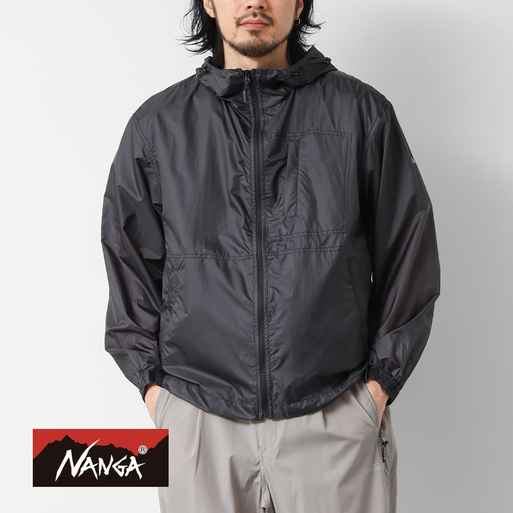 【P10倍】【返品交換送料無料】NANGA（ナンガ）SHEER JACKET（シアージャケット）26SS シアー素材 軽量 アウター シェル リップストップナイロン 撥水 ライトアウター ポケッタブル ウィンドシェル 母の日