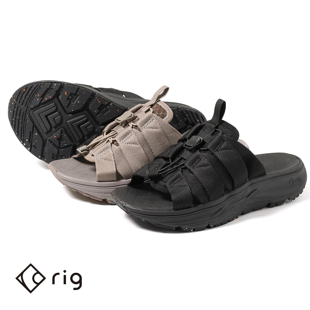 【P2倍】【返品交換送料無料】rig footwear（リグ フットウェア）Wadu（ワドゥ）サンダル リカバリーサンダル スライドサンダル スポーツサンダル 衝撃吸収 疲労改善 腰痛 ヘルニア アウトドア ランニング デイリー 軽量 母の日 11,081円