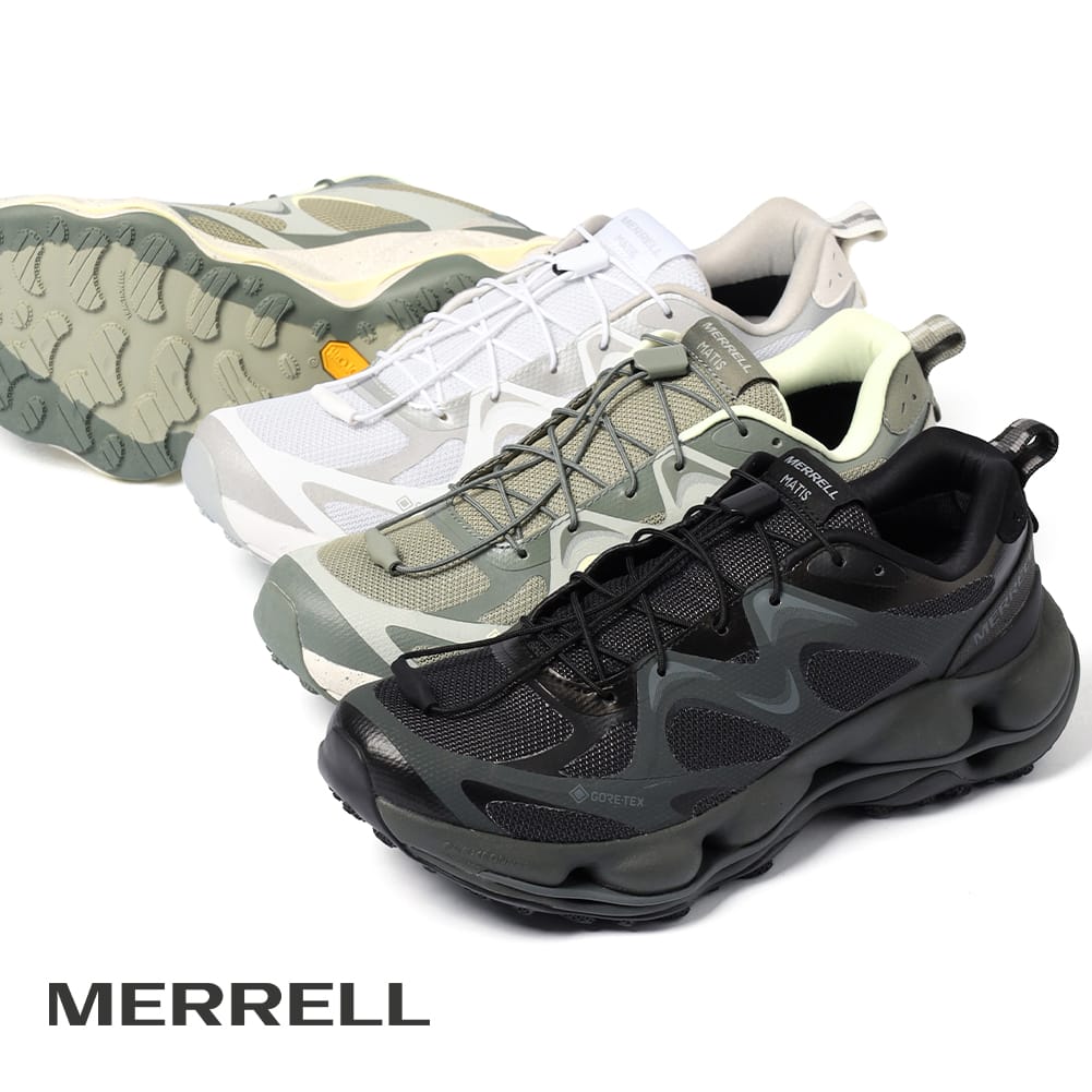 【P5倍】【返品交換送料無料】MERRELL(メレル)SPEED ARC MATIS GORE-TEX MEN(スピード アーク マティス ゴアテックス メンズ)ハイキングシューズ トレッキング アウトドア スニーカー スピードシューレース 防水 透湿 ビブラム