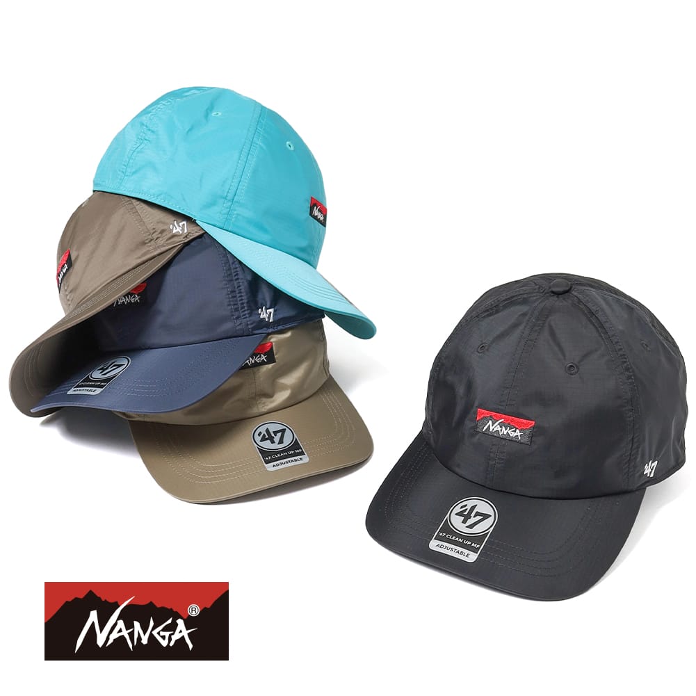 【P10倍】【返品交換送料無料】NANGA（ナンガ）NANGA×47 AURORA TEX CAP（ナンガ×47 オーロラテックス キャップ）ベースボールキャップ 帽子 防水透湿素材 NS2411-3B019-A