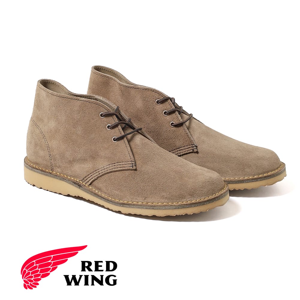【返品交換送料無料】RED WING(レッドウィング)WEEKENDER CHUKKA #3610(ウィークエンダー チャッカ #3610)Dワイズ Dウィズ 26SS チャッカブーツ チャッカタイプ 靴 ブーツ アメリカ製|MOONLOID