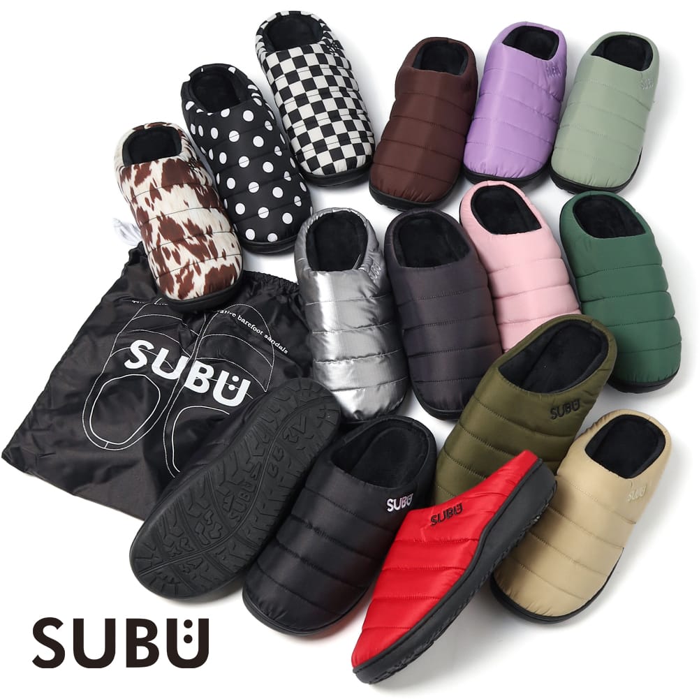 [Free returns and exchanges] SUBU SANDALS Sandals) winter Sandals winter Sandals Slippers Subu winter jacket, water-repellent, for men and women.