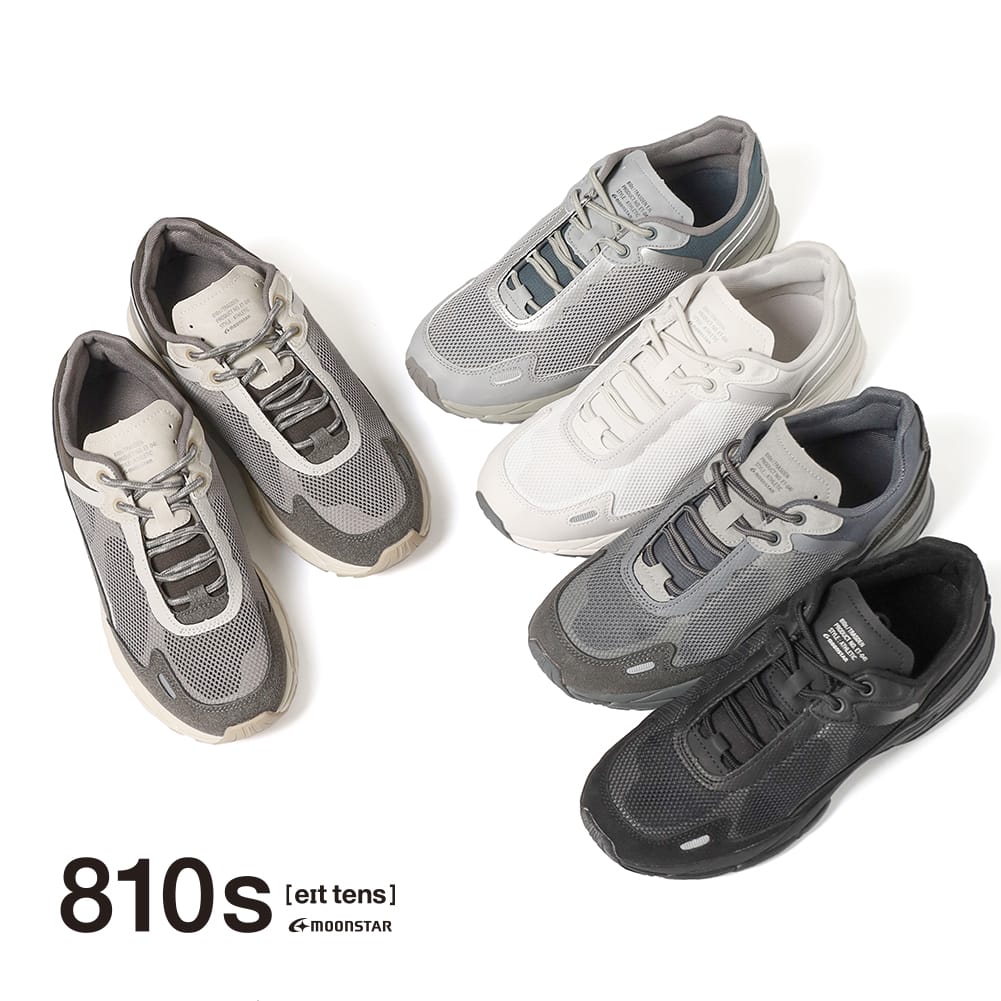【350円OFFクーポン対象】【返品交換送料無料】810s by moonSTAR（エイトテンス バイ ムーンスター）TRASDEN（トラスデン）ムーンスター スポーツ スニーカー メンズ レディース ユニセックス ET041 ET049 TRASDEN EJL イーストジャパンリミテッド 限定 母の日