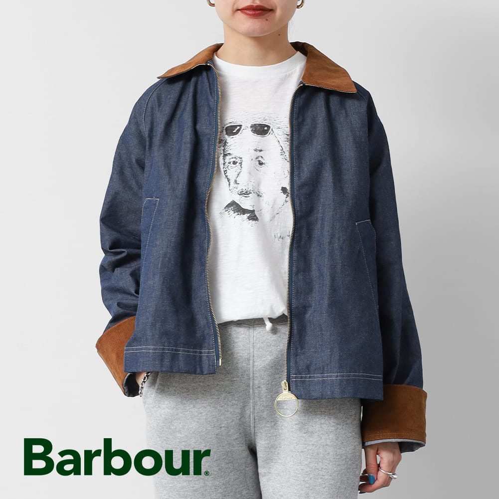 【P10倍】【返品交換送料無料】Barbour (バブアー) FRECKLETON CASUAL JACKET (フレックルトン カジュアル ジャケット) デニム ジャケット カジュアルジャケット コーデュロイ ライトアウター レディースジャケット 英国ブランド LCA0393 母の日