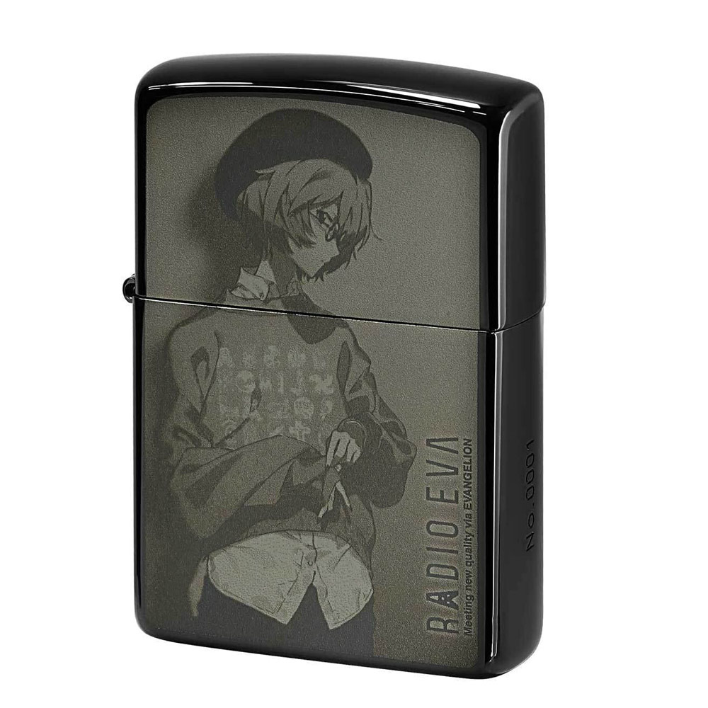 送料無料 ジッポー エヴァンゲリオン エヴァンゲリヲン レイ RADIO 10th anniversary/0728|moonphase