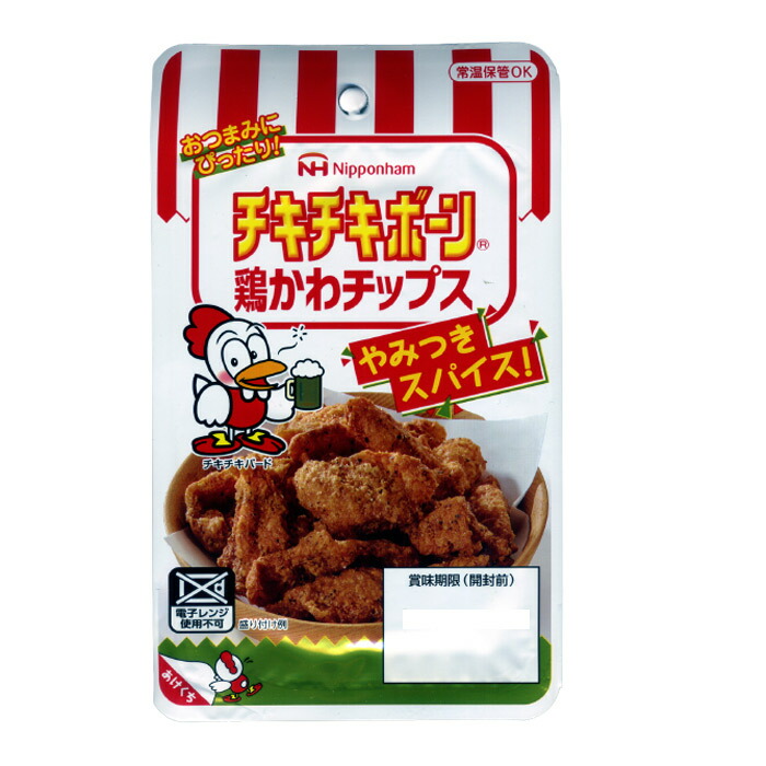 楽天市場】チキチキボーン 鶏かわチップス やみつきスパイス 家