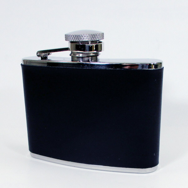 ステンレス製フラスコ レザー付き flskla4s1.jpg