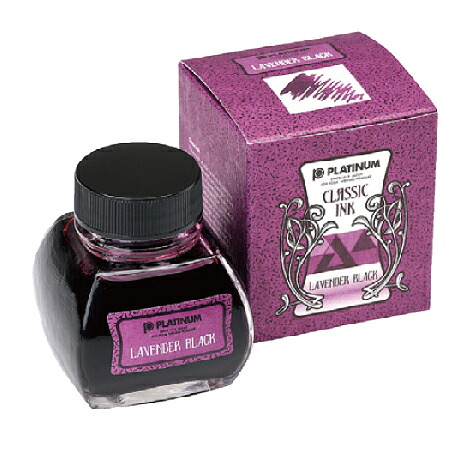 Platinum Classic Fountain Pen Ink 60ml - Lavender Black