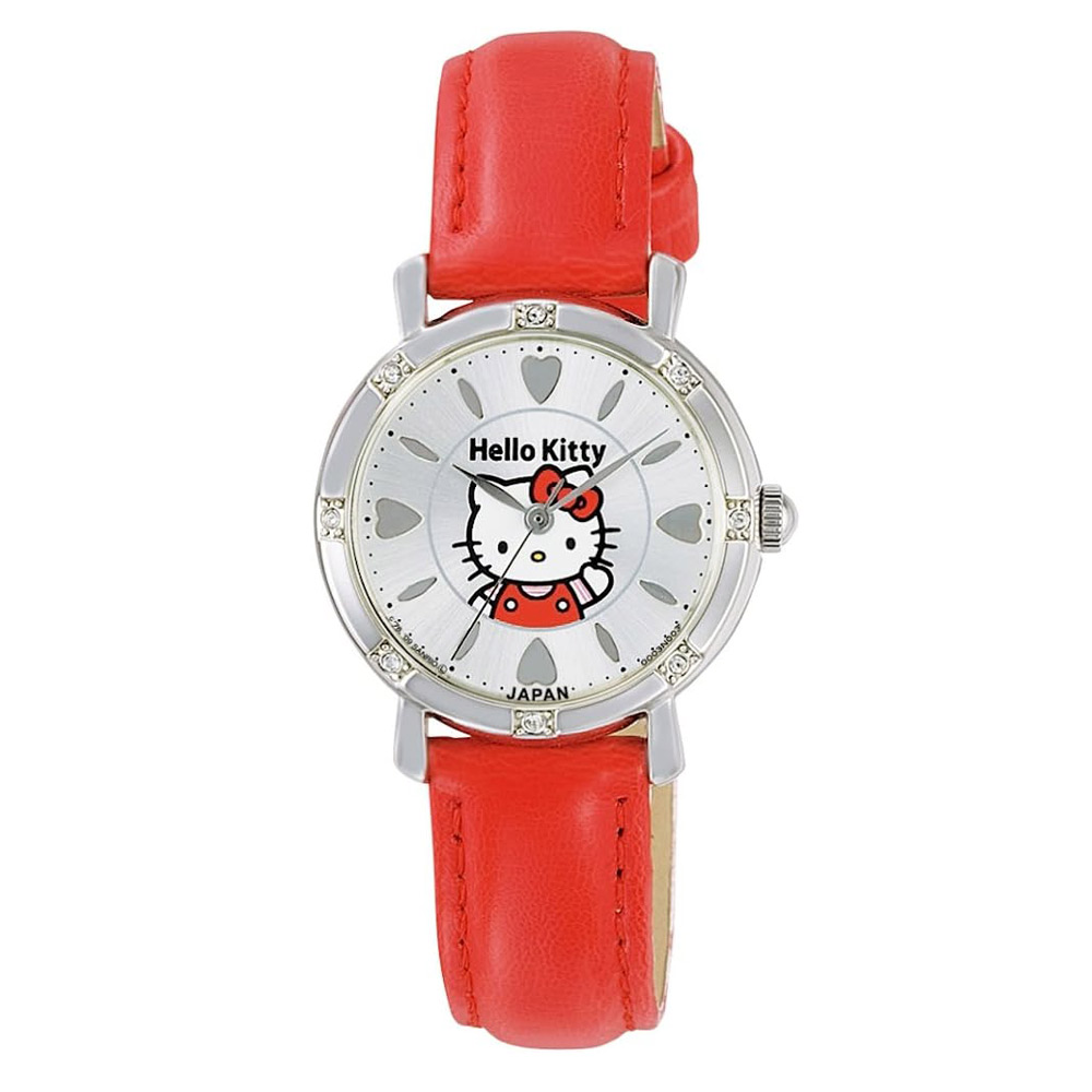 Hello Kitty クロノグラフ 腕時計 日本製 ハローキティ 中古品 サンリオ」ハローキティ50周年記念の“ハローキティ新幹線”を