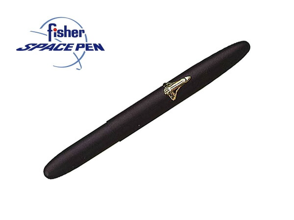 フィッシャー ボールペン ブレット 600SHB 黒いこと スペースシャトル  BULLET fisher SPACE PEN 日本置き目品/貨物輸送無料電子メイル便 和らげる材絶無