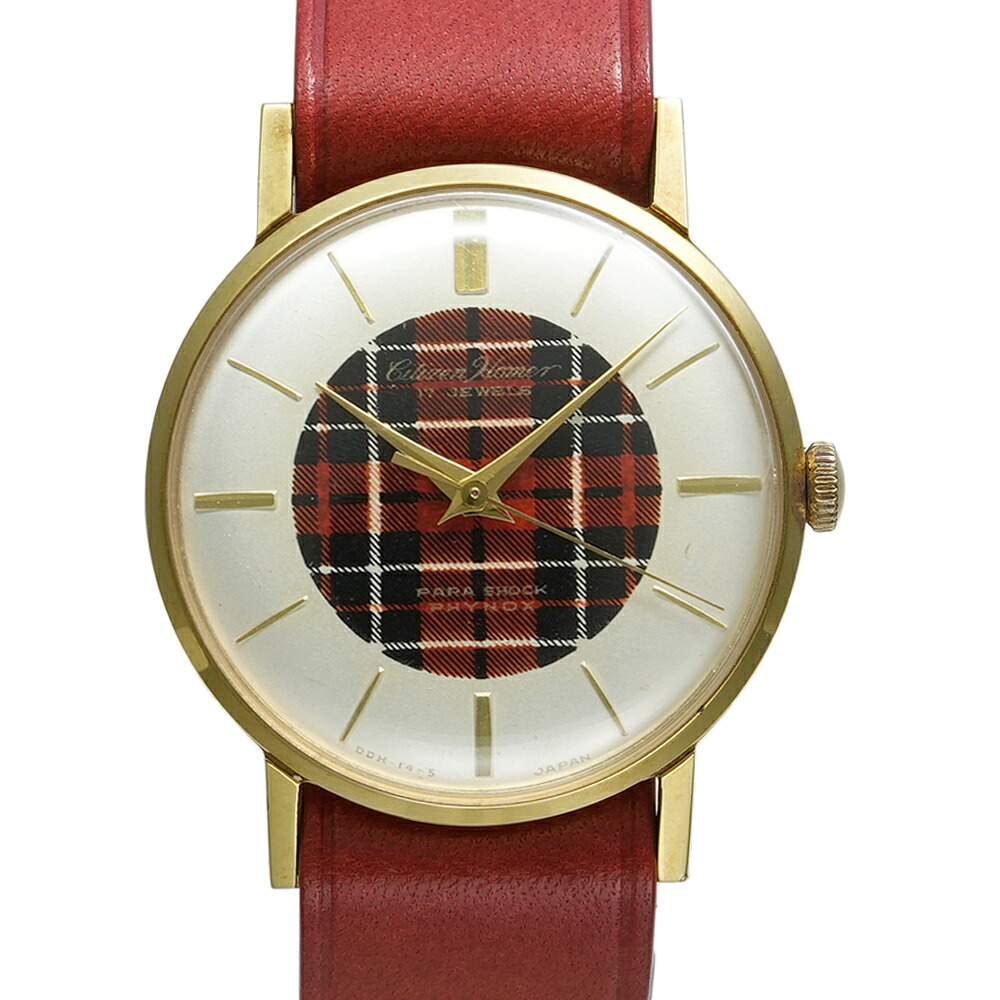 CITIZEN ホーマー 1961年頃 Ref.HO140302 アンティーク品 メンズ 腕時計｜ムーンフェイズ