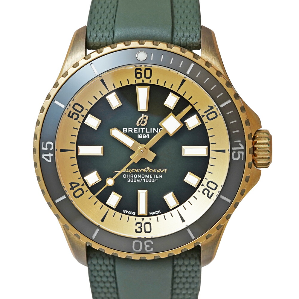 BREITLING スーパーオーシャン オートマチック 42 Ref.N17375201L1S1 中古品 ブラック メンズ 腕時計