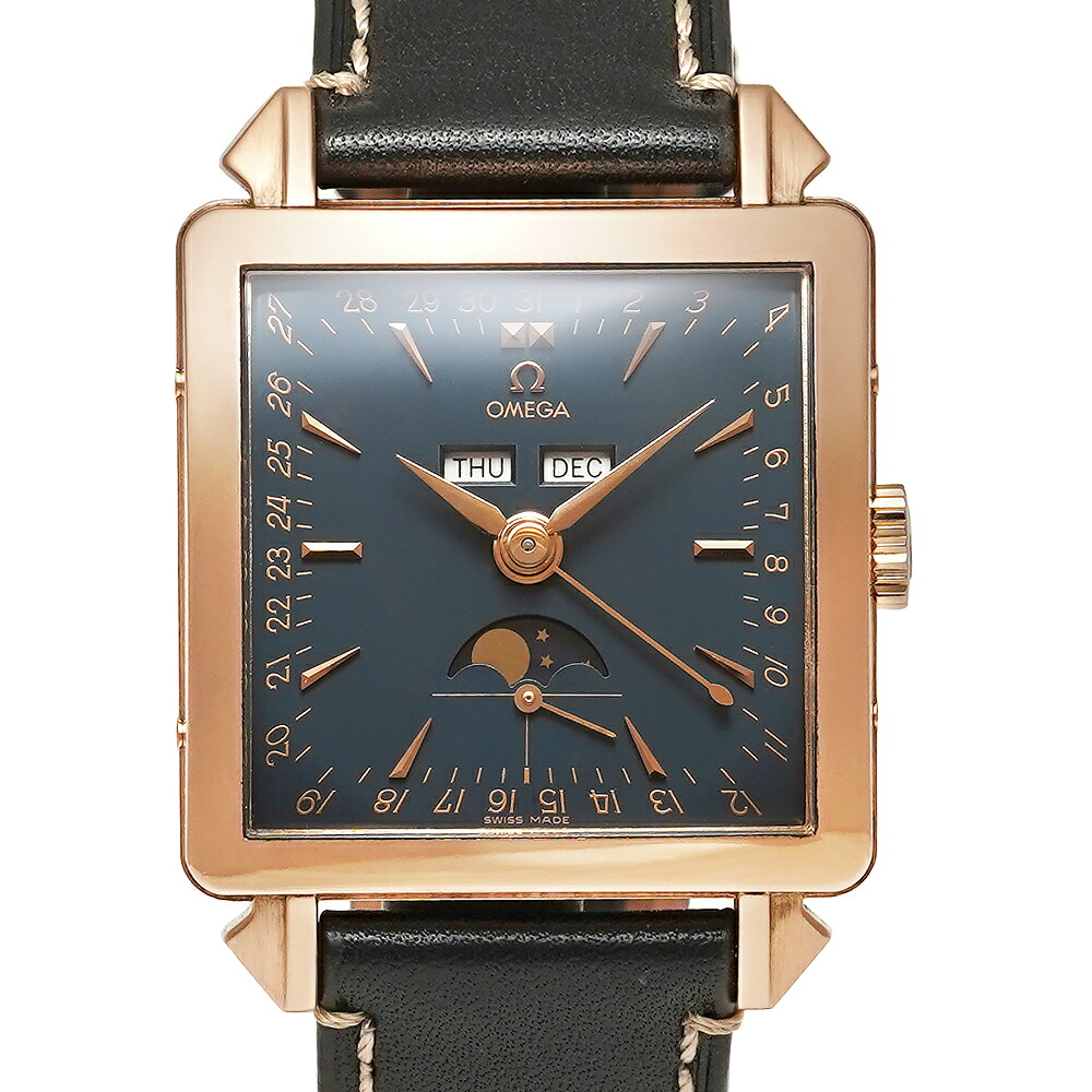 OMEGA 箱保証書付き ミュージアムコレクション 1951 コスミックウォッチ 世界1951本限定 Ref.5701.80.03 中古品 ブルー メンズ 腕時計