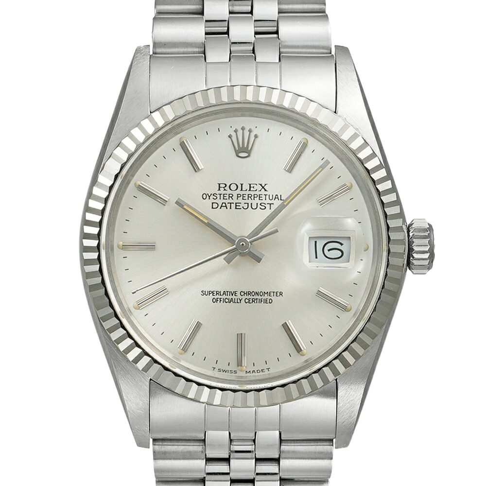 ROLEX デイトジャスト 1985年頃製造 箱・保証書付き Ref.16014 アンティーク品 メンズ 腕時計｜ムーンフェイズ
