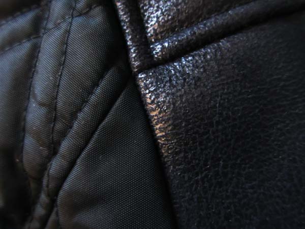 a collezioni leather jacket fake