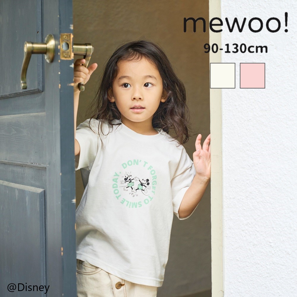 楽天市場】[mewoo!] MICKEY&MINNIE Tシャツ(ベビー・キッズ