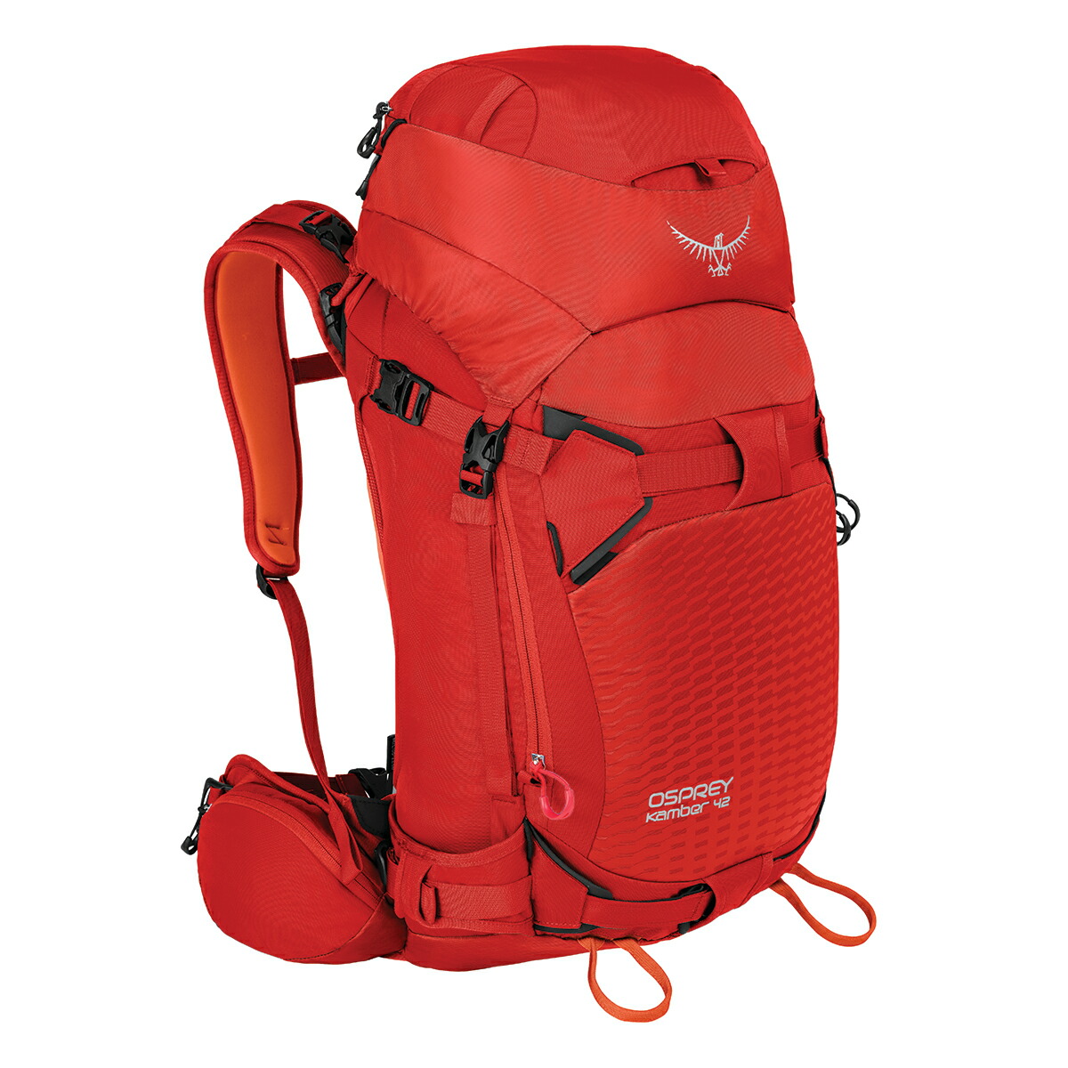 オスプレー Osprey キャンバー42カラー リップコードレッド Rd ムース支店 Blackdiamond アフターケアも安心の国内正規販売店です Hoka One One