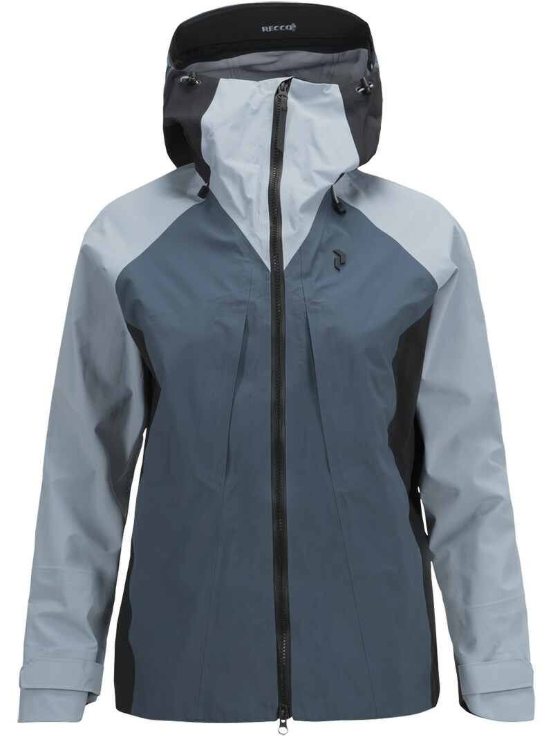 ピークパフォーマンス（PeakPerformance）WOMENS Teton Jacketカラー：2Z5 Dustier Blue｜ムース支店