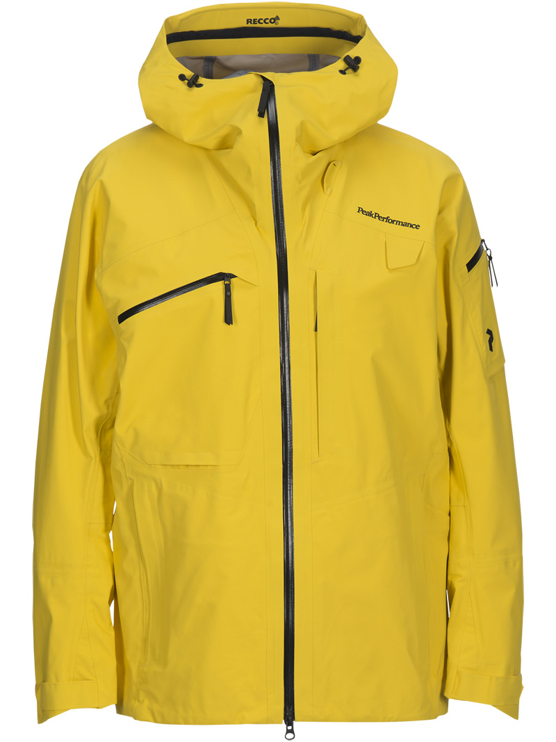 ピークパフォーマンス Peakperformance アルパインジャケット Alpine Jacket ノローナ Performance カラー 75j Desert スキー用ウェア Yellow