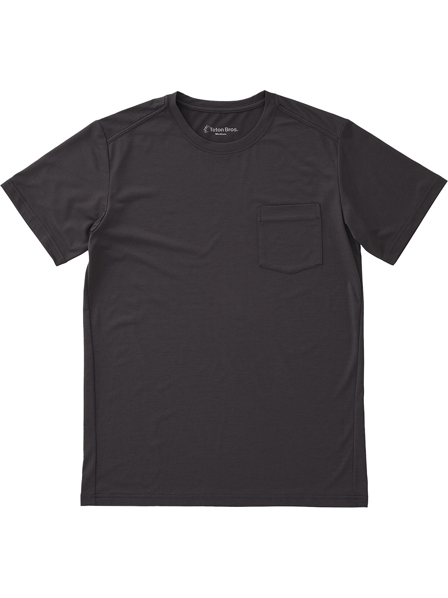 【SALE】ティートンブロス(TetonBros.) ベイパーポケットティー(Vapor Pocket Tee)TB251-29M カラー:Black