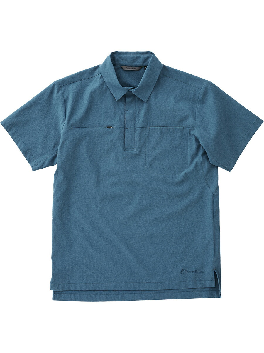 【SALE】ティートンブロス(TetonBros.) チルポロ(Chill Polo)TB251-38M カラー:Blue