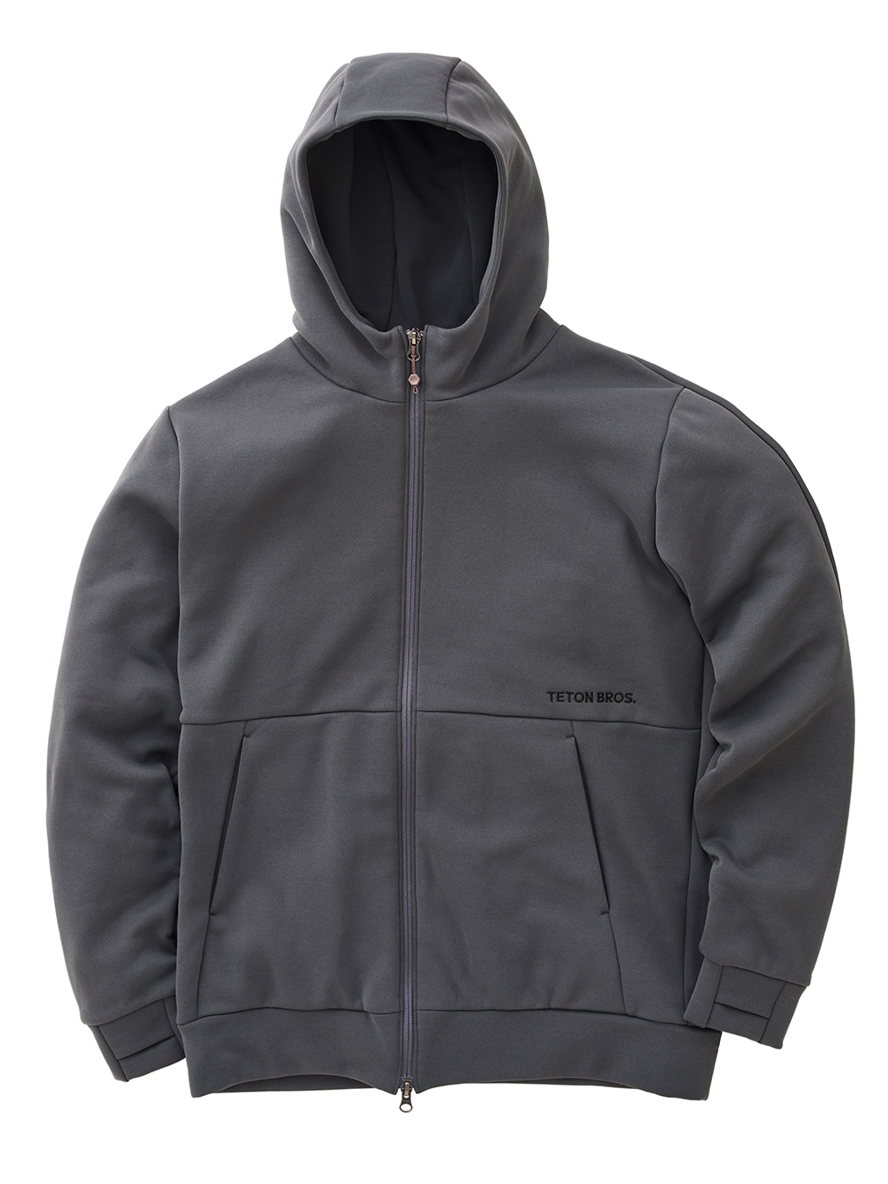 【SALE】ティートンブロス（TetonBros.）オクタフリースジップフーディー（OCTA Fleece Zip Hoody）カラー：Gunmetal