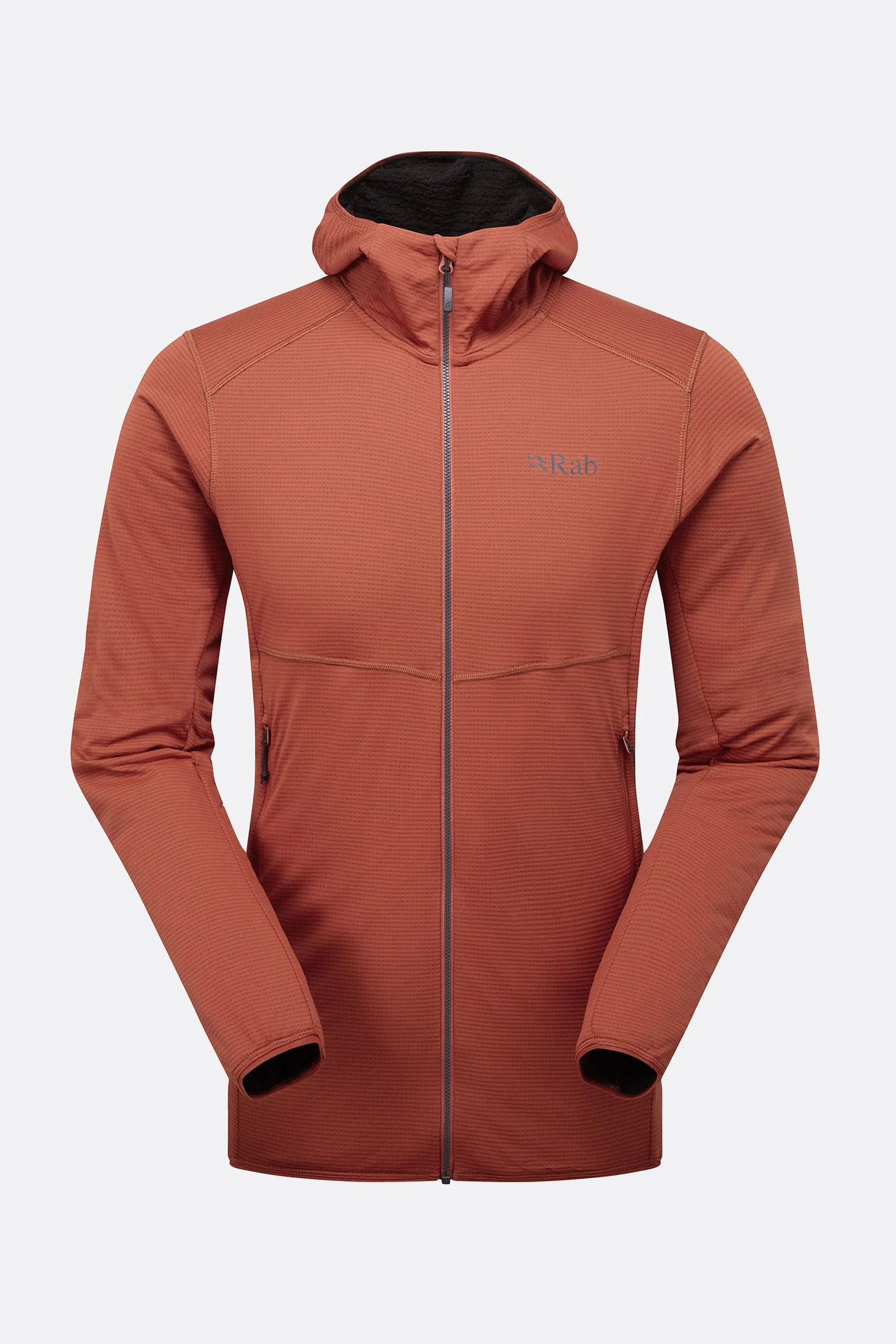 【SALE】ラブ（Rab）エボリュートフーディー（Evolute Hoody）QFG-19 カラー：tuscan-red