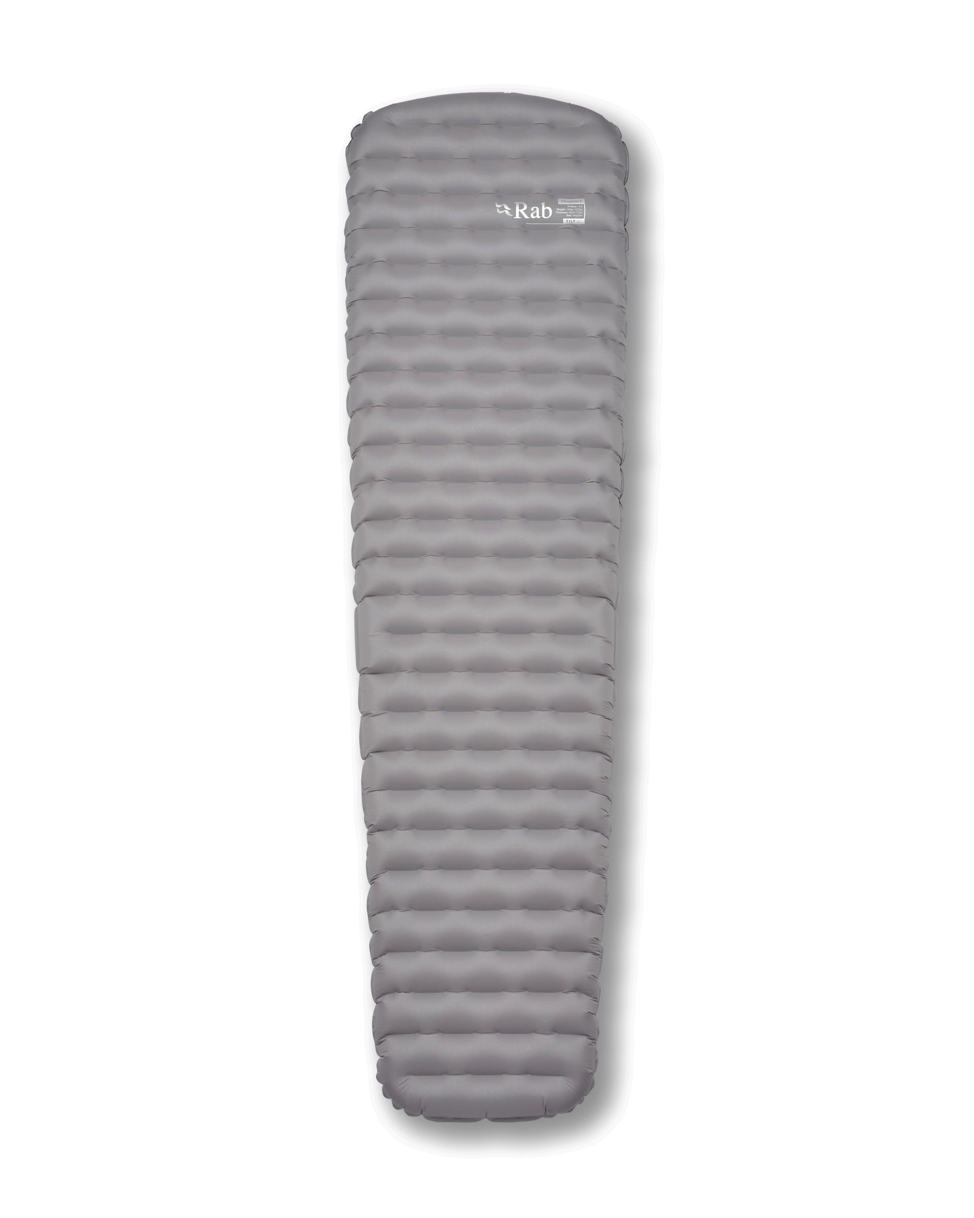 ラブ（RAB） ウルトラスフィア 5 レギュラー （Ultrasphere 5 Regular） QMA-13　 カラー：Dark Pewter【スリーピングマット UL 超軽量 エアマット 登山】