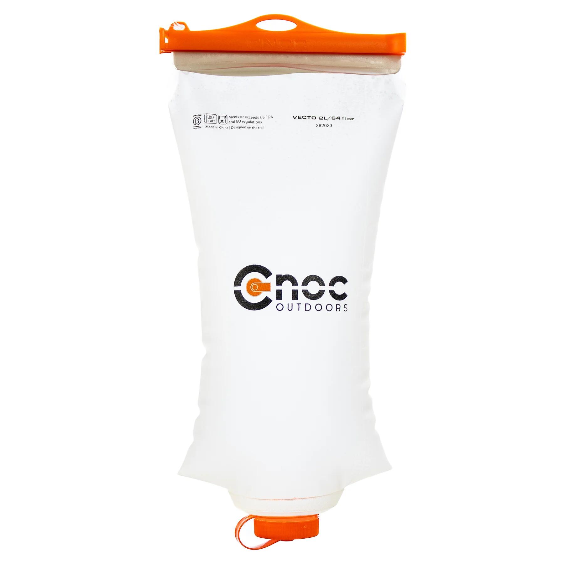 クノックアウトドア（CNOC OUTDOORS） ヴェクト 2L ウォーターコンテナ 42MM（CN-2VO42 VECTO42mm 2L）MGL-VWC-0012 カラー：オレンジ