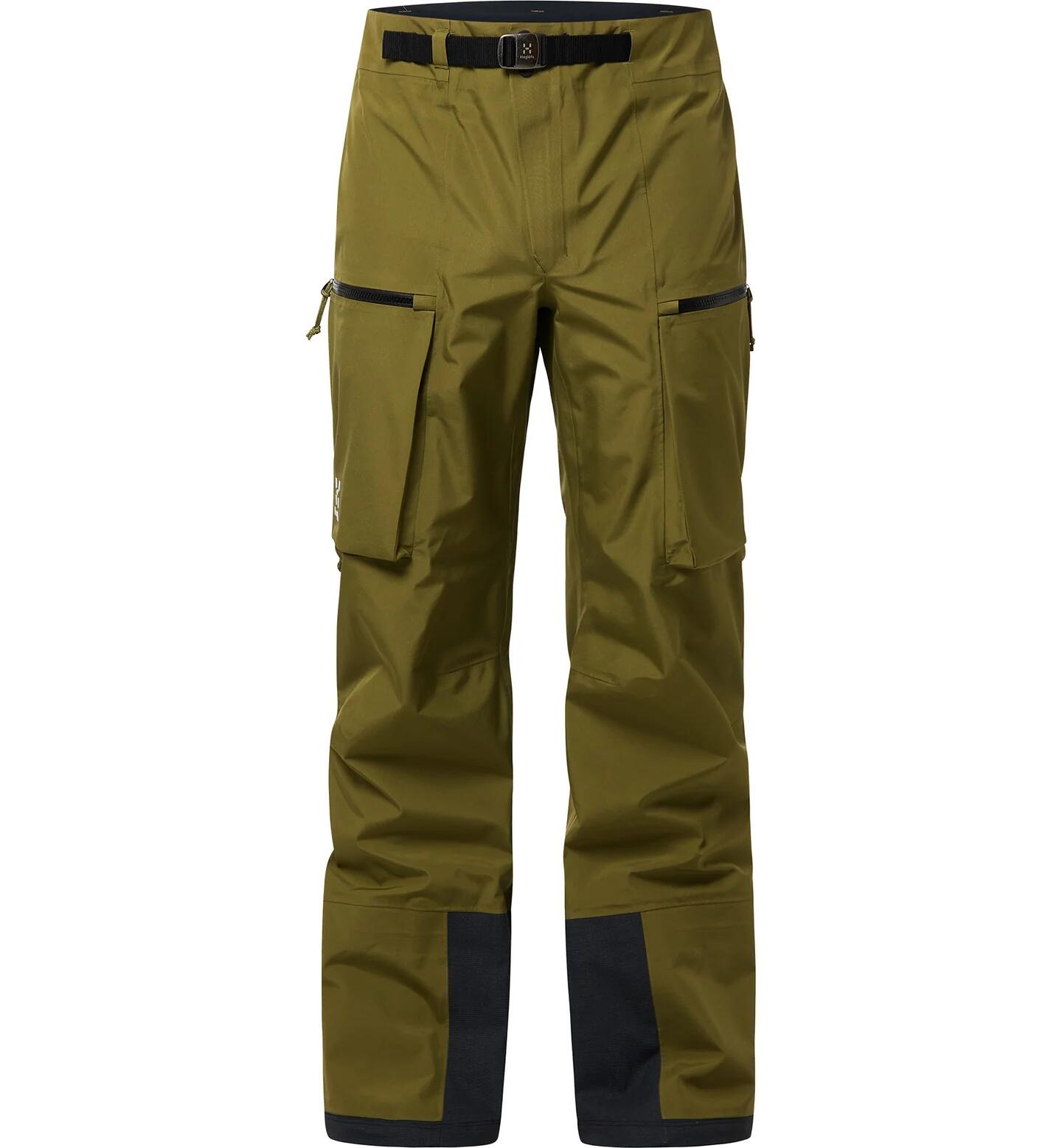 【SALE】ホグロフス（Haglofs）ヴァッシ ゴアテックス ズボン下（Vassi GTX Pant）606838 色合い：Olive Green