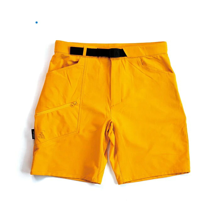 【SALE】スタティック（STATIC） フォージショーツ（FORGE SHORTS） カラー：YELLOW　【山岳用ショーツ 登山 ハイキング クライミング ボルダー パンツ ショートパンツ ハーフパンツ 短パン キャンプ アウトドア】