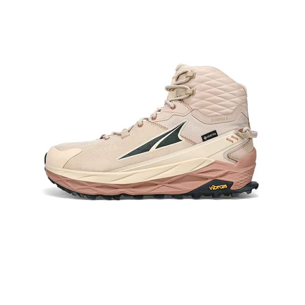 【SALE】アルトラ（ALTRA） オリンパス 5 ハイク ミッド ゴアテックス（OLYMPUS 5 HIKE MID GTX）AL0A7R6Q　 カラー：Sand　【トレイルランニング トレラン 防水シューズ ランニング】
