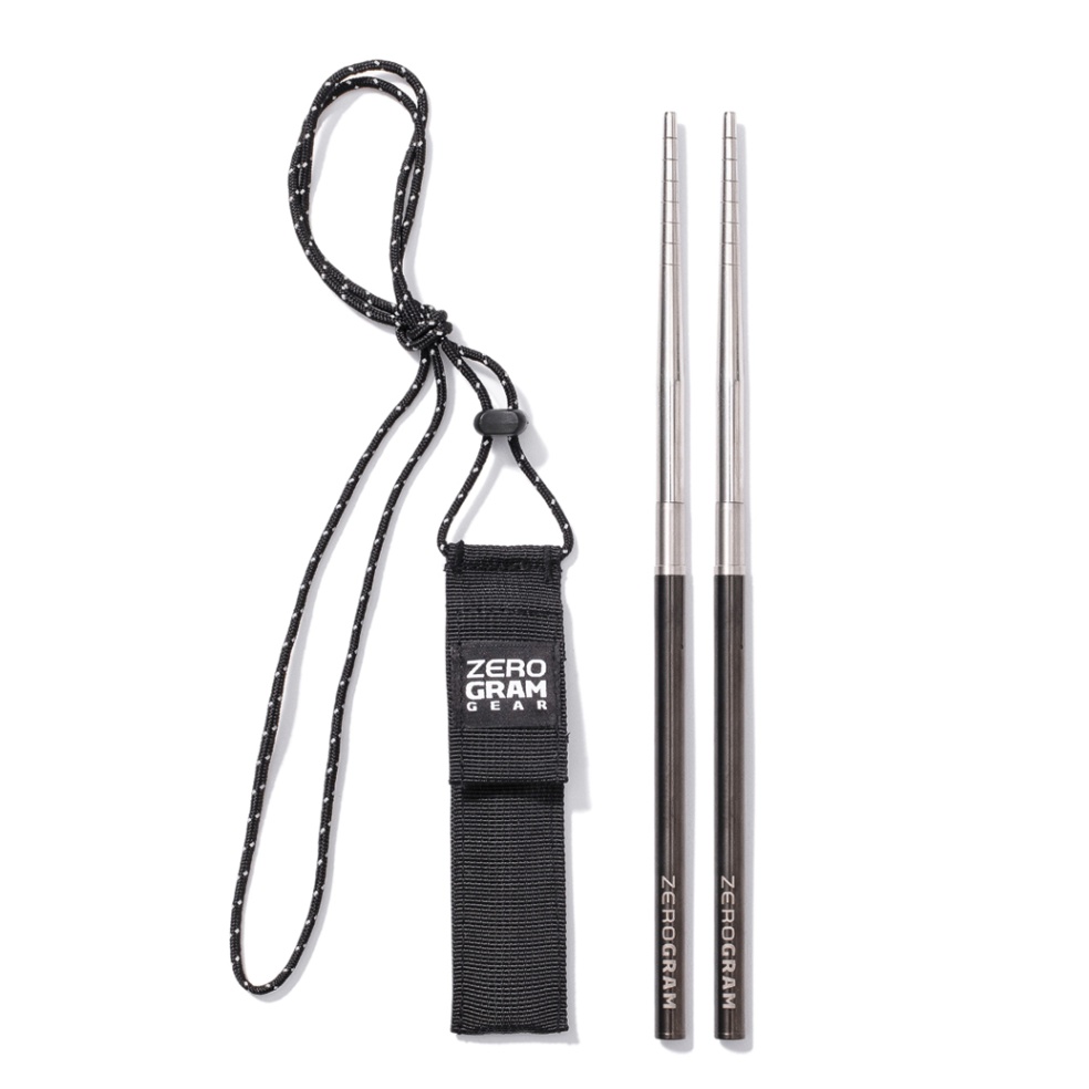 【楽天市場】ゼログラム（ZEROGRAM）BISTRO Chopsticks BLACK 【スプーン お箸 はし カトラリー キャンプ 登山