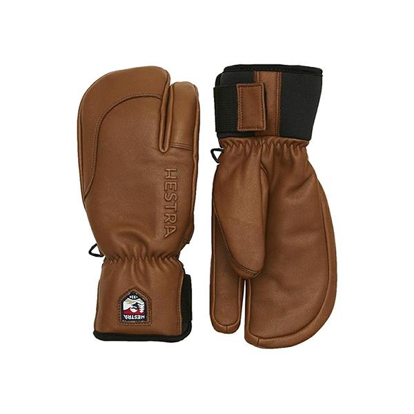 ヘストラ（HESTRA）\u003cBR\u003eトポ スリー手の指（TOPO 3-FINGER）1000338720 \u003cBR\u003e色つや：Brown