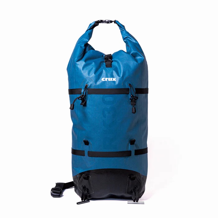 クラックス（CRUX）RK30 カラー：Blue　【バックパック パック ザック 完全防水 アルパイン 登山 沢登 アウトドア キャンプ】