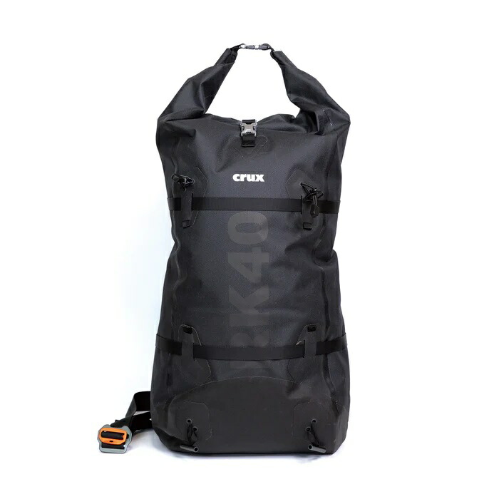 クラックス（CRUX）RK40 Regular カラー：Black　【完全防水 アルパインバックパック バックパック ザック アウトドア】