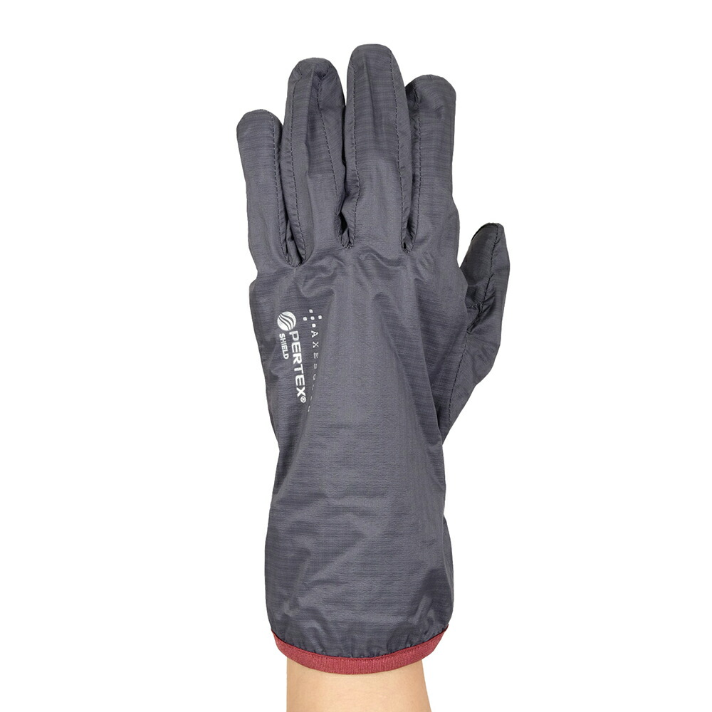 アクシーズクイン（AXESQUIN）W2Pライトシェルグローブ（W2P Light Shell Glove）013035 カラー：K32 紺鼠
