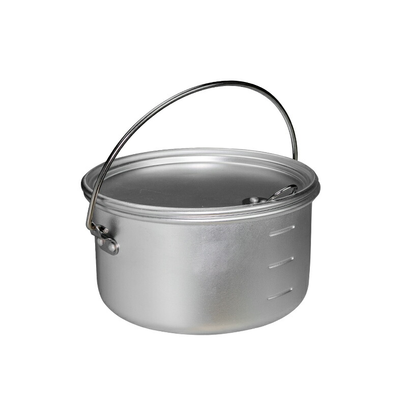 エバニュー（EVERNEW） Backcountry Almi Pot　【鍋 登山 トレッキング キャンプ ハイキング クッカー 山ご飯 アウトドア 飯 ソロキャンプ】