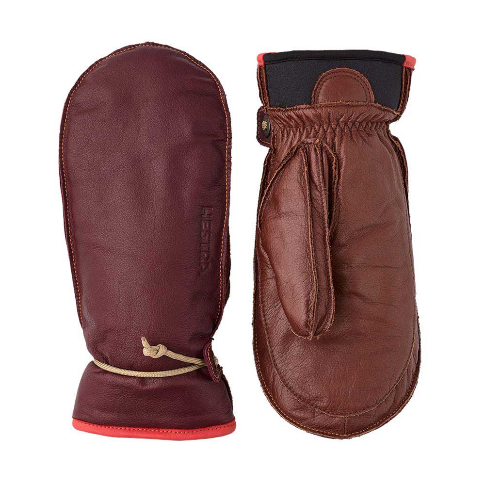 ヘストラ（HESTRA）ワカまっ盛り グローヴ（WakayamaMitt）3000661 色つや：Bordeaux/Brown