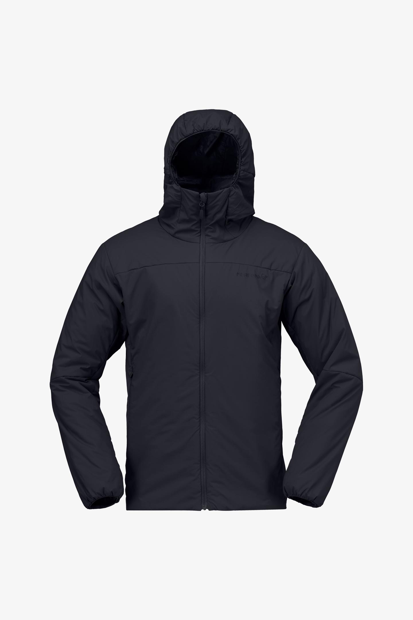 ノローナ（NORRONA） フェムンド サーモ60 ジップ フード（femund thermo60 Zip Hood） 2660-25 カラー：Caviar インサレーション ジャケット 保温 軽量