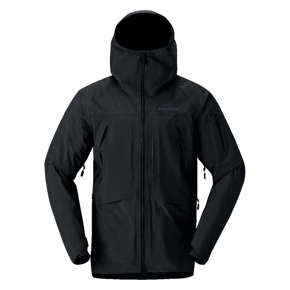ノローナ（NORRONA）ジーメンスレ ゴアテックス 上衣（m?re Gore-Tex Jacket M\u0027s） 2014-24 色つや：Caviar