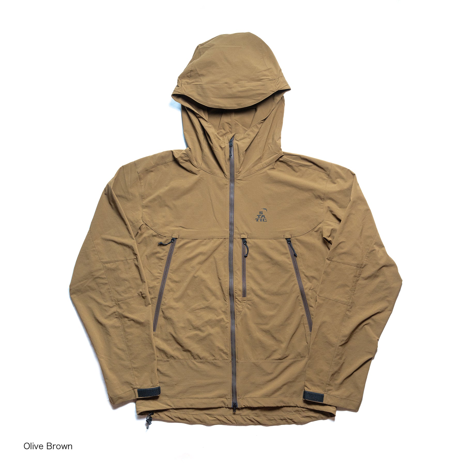 スタティック（STATIC） パスート LT フーディ（PURSUIT LT HOODY）15701 カラー：Olive Brown
