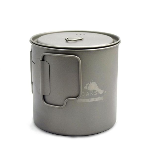 トークス（TOAKS） ライトチタニウム650mlポット（LIGHT Titanium 650ml Pot）【クッカー カップ ポット アウトドア キャンプ ソロキャンプ】