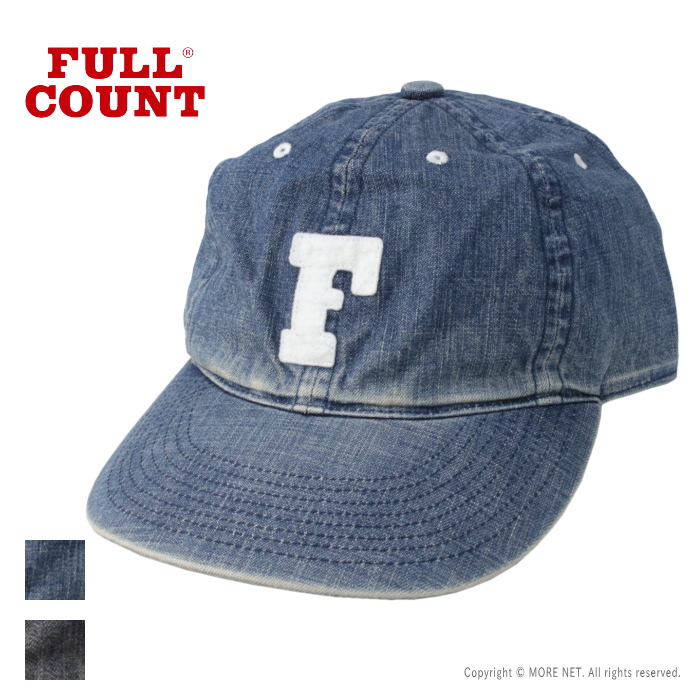楽天市場】フルカウント FULLCOUNT デニム ベースボールキャップ