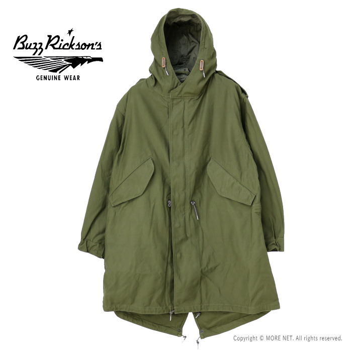 バズリクソンズ M-51 モッズコート BRF12266 OLIVE L 楽天市場】Buzz Rickson's TYPE M-51モッズコートPARKA-SHELL