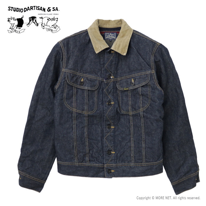 STUDIO ARTISAN スタジオダルチザンGジャン　サイズ42 STUDIO D'ARTISAN Gジャン No.SDJ-D4568U 