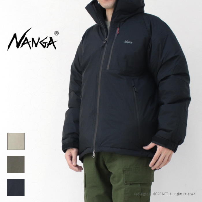   Performance ダウンジャケット ブラック NANGA AURORA TEX STAND COLLAR DOWN JACKET ND2441-1A002-A