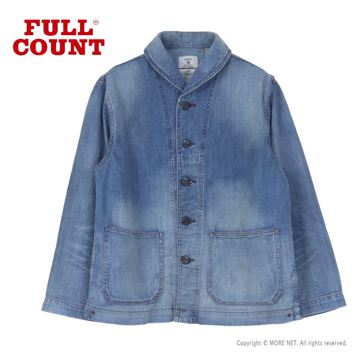 フルカウント FULLCOUNT ショールカラーデニムカバーオール 2052HW-1 メンズ 日本製 ハンドウォッシュ Master Of Reality 2026春夏｜モアネット casual select